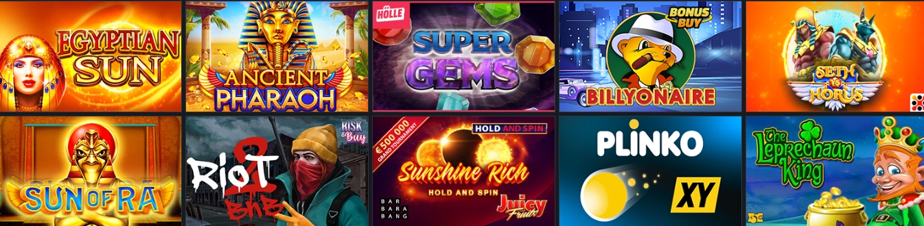 Игры в казино Melbet